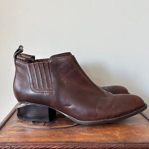Alexander Wang Brown Leather Ankle Booties
